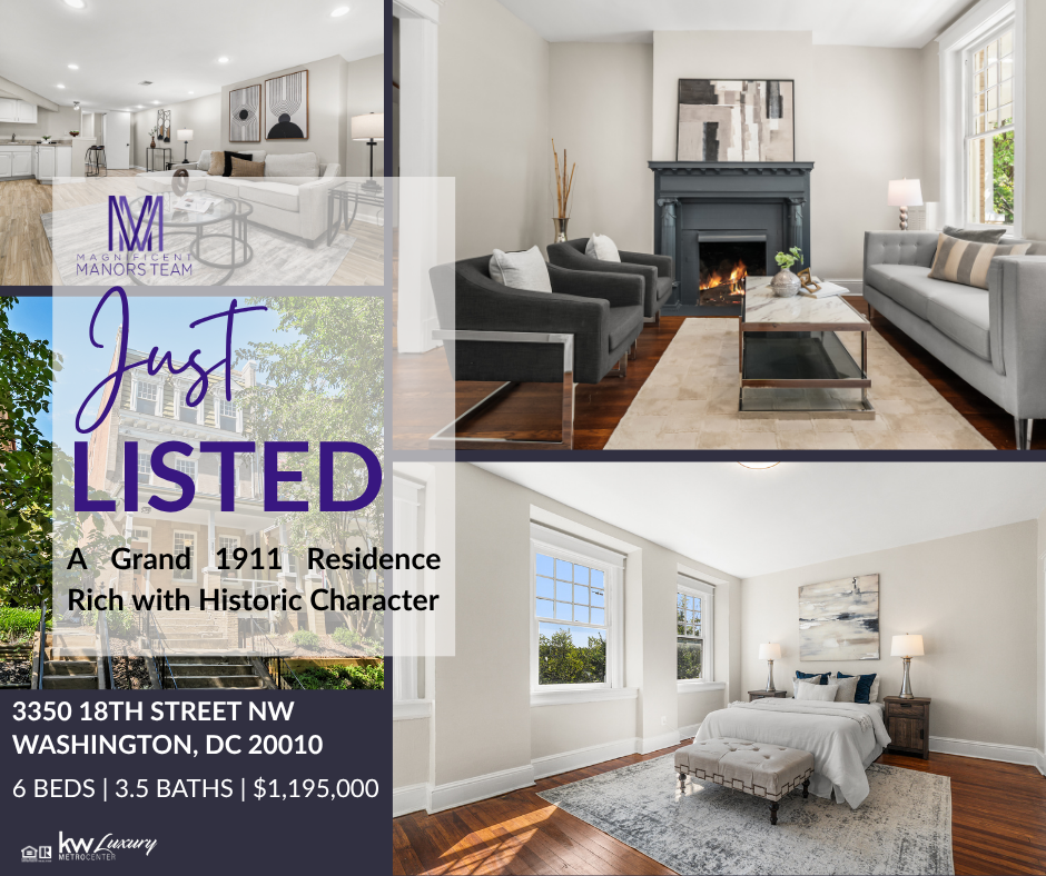 Just Listed in Mount Pleasant! A Grand 1911 Residence Rich with Historic Character