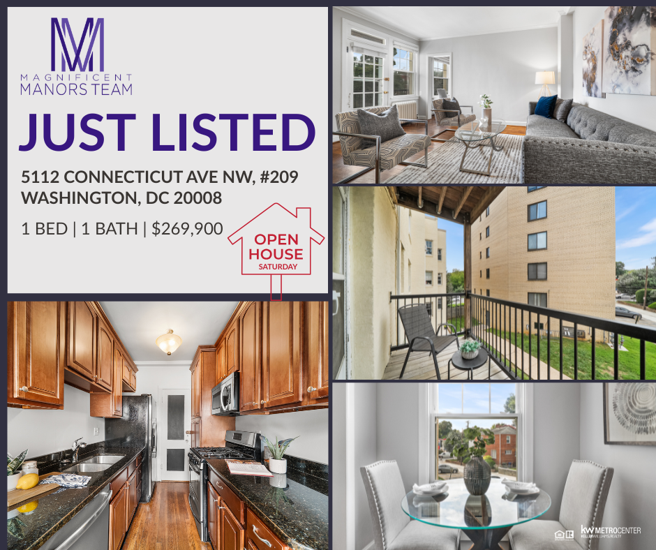 Just Listed: Sunlit, Spacious, and Thoughtfully Appointed Coop in Washington DC