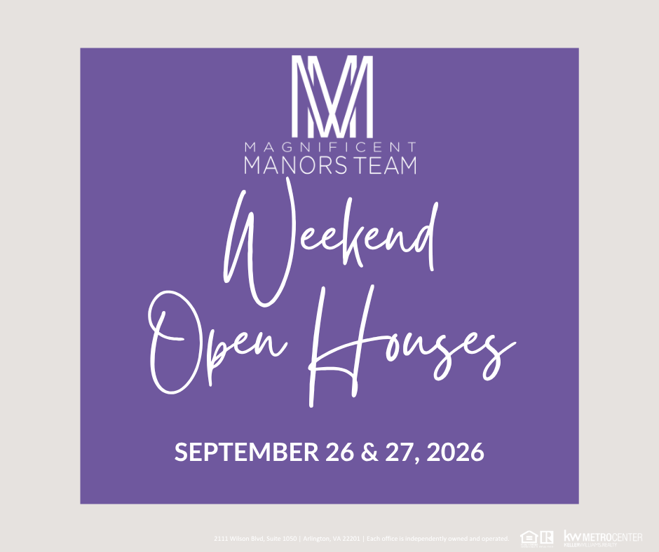 Make It a Real Estate Weekend | Four Open Houses Across Washington, DC, Arlington, and Alexandria